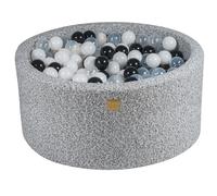 Gris Chiné Piscine À Balles: Noir/Blanc/Transparent H40