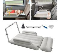 Gris clair - Matelas Gonflable pour Bébé et Enfant, Lit Pneumatique Longue Distance, Voiture, Avion, Rail à G