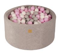 Gris Clair Piscine À Balles: Blanc/Gris/Rose Pastel H40