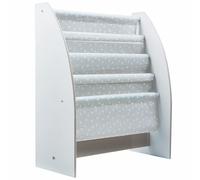 Gris et Blanc Stars Sling Bibliothèque Organisateur Enfants Chambre
