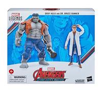 Gris Hulk Et Dr. Bruce Bannière F7084 15.2cm Action Figurines (Marvel Legends)