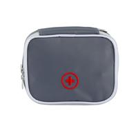 (Gris) Kit vide de premiers secours Portable, pochette fourre-tout, petits sacs de rangement pour intervenants, sac Compact