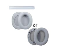 (gris) Lot de 3 coussinets d'oreille en cuir pour casque Edifier W800BT plus
