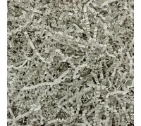 Gris Matériau de remplissage en papier 1kg - matériau d'emballage biodégradable, idéal comme remplissage décoratif pour les boîtes et les paniers cadeaux