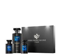 Gris Montaigne - Coffret Midnight Blue Gel Douche 650ml + Parfum 75ml + Huile 75ml