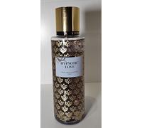 Gris Montaigne Paris Hypnotic Love, Brume Parfumée pour le Corps, Flacon Luxueux avec Motifs Lotus Dorés, 250 ml