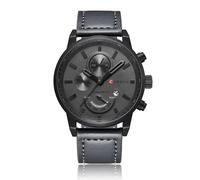 (gris) Montre à quartz tendance Curren 8217 pour homme