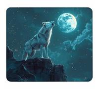 Gris Petit Tapis de Souris 300x250mm avec Base en Caoutchouc Antidérapant et Imperméable, Gaming Tapis de Souris pour Femmes, Hommes, Ordinateurs Portables sans Fil, Cadeau Homme, Paysage 9-2291