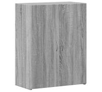 Gris Placard Polyvalent, Armoire de classement, CLARENCE, sonoma gris bois d'ingénierie LV1222