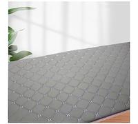 Gris Simili Cuir matelassé au mètre Tissu de Rembourrage, 140cm Vendu pour Canapé de Siège de Voiture Meubles