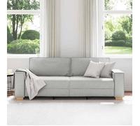 Gris SOFA - PHSH - Canapé 3 places - contemporain - Gris nuage 180 cm tissu - C2042