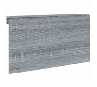 Gris Table murale pliable - CLARENCE - Table pliante - Sonoma gris 100x60x56 cm Bois d'ingénierie CC1553