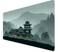 Gris Tapis de Souris XXL 900 x 400mm Grand Tapis de Souris Architecture Mouse Pad avec Bords Surpiqués et Antidérapant, Accessoires Bureau, pour Ordinateur Portable, Bureau, Études, Cadeaux 4-h7599