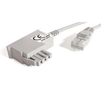 GRIS VDSL ADSL Câble pour le IP selon DSL Raccordement TAE RJ45 VoiP Fritzbox Speedport-15