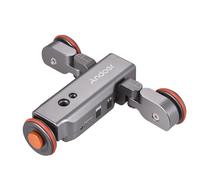 grise - Andoer L4 PRO caméra vidéo Dolly échelle électrique piste curseur télécommande + batterie + 3 curseur pour Canon Nikon Sony caméra