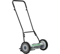 GRISE La tondeuse à gazon mécanique VENTEO permet de couper l'herbe jusqu'à 10/16CM de hauteur lames réglables poignée durable et rembourrée pour une prise parfaite respecte la planète