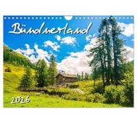 Grisons, Version française (Calendrier mural 2026 DIN A4 portrait), Calendrier CALVENDO mensuel