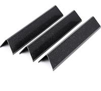 GRISUN Barres aromatisantes 7635 de 38,9 cm pour Weber Spirit I & II Série 200 - E210 S210 E220 S220 avec boutons de commande avant, barres aromatiques en porcelaine émaillée pour barbecue Weber GS4