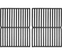GRISUN Grilles de cuisson 38,1 cm pour Weber Spirit 200 Series - E/S 200 et 210 avec panneau de commande latéral, Genesis Silver A, Spirit 500, grilles en fonte pour Weber 7522, 7523, 7521, 65904