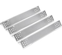 GRISUN Lot de 4 couvercles de brûleur en acier inoxydable de 40,2 cm pour Rösle Videro G3, G3-S, G3-S Nero, Vario+, distributeur de flamme compatible avec Rösle Videro G2, G4, G6 et barbecue à gaz