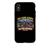 Grit, Engrenages et Gravier Dalton Highway Alaska Coque pour iPhone X/XS