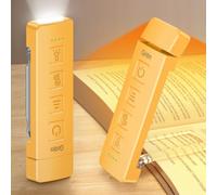 Gritin 2026 Gén.2 Lampe de Lecture Rechargeable,2 en 1 Liseuse Lampe&Torche