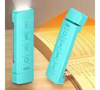 Gritin 2026 Gén.2 Lampe de Lecture Rechargeable,2 en 1 Liseuse Lampe&Torche
