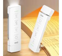 Gritin 2026 Gén.2 Lampe de Lecture Rechargeable,2 en 1 Liseuse Lampe&Torche