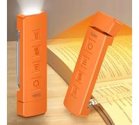 Gritin 2026 Gén.2 Lampe de Lecture Rechargeable,2 en 1 Liseuse Lampe&Torche