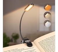 Gritin Lampe de Lecture, 11 LED Liseuse Lampe Clip Rechargeable USB-C
