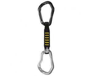 Grivel - Rock Safety Quickdraw Sport Stealth - Dégaine - 18 cm - black / yellow / silver