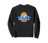 Grivola Mountain Italie Vallée italienne Randonnée Camping Voyage Sweatshirt