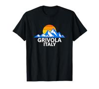 Grivola Mountain Italie Vallée italienne Randonnée Camping Voyage T-Shirt