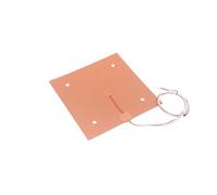 Grivon Coussin Chauffant en Silicone Élément Chauffant en Silicone 290 mm x 290 mm for imprimante 3D, Plateau Chauffant, pièces de Mise à Niveau(B,120v)