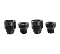 Griwiuiowe 2 PièCes Mandrin à Pince 1/2 Pouce 12,7 Mm Convient à 3601B Collet Chuck 763623-2 CôNe Cylindrique