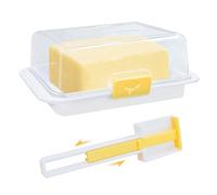 Griwuut Beurrier avec couvercle pour comptoir, récipient hermétique à beurre multifonction, convient pour une utilisation européenne/Kerrygold/beurre français et réfrigérateur