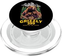Grizzly 399, Amoureux des Ours, Parc National de la Reine des Tetons PopSockets PopGrip pour MagSafe