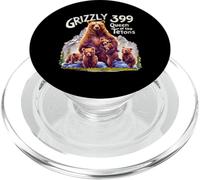 Grizzly 399, Amoureux des Ours, Parc National de la Reine des Tetons PopSockets PopGrip pour MagSafe
