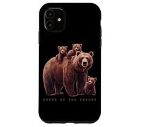 Grizzly 399 Bear Lovers Queen of The Tetons National Park Coque pour iPhone 11