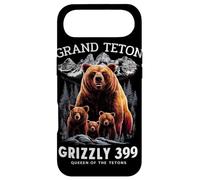 Grizzly 399 Bear Lovers Queen of The Tetons National Park Coque pour iPhone Air