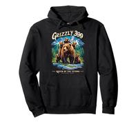 Grizzly 399 Bear Lovers Queen of The Tetons National Park Sweat à Capuche