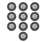 Grizzly AFB 18 Lion Lot de 10 brosses à joints sans fil métallique rond AFB 18 Lion