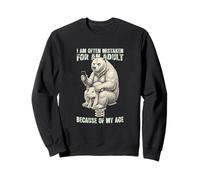 Grizzly Bear Je suis Souvent confondu avec Un Adulte Sarcastique Sweatshirt