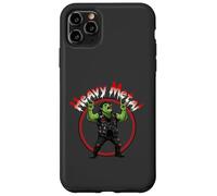 Grizzly Bear Monster Heavy-Metal Rock Musique Metal Main en métal Coque pour iPhone 11 Pro Max