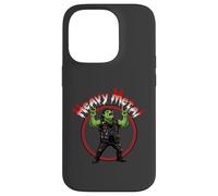 Grizzly Bear Monster Heavy-Metal Rock Musique Metal Main en métal Coque pour iPhone 14 Pro