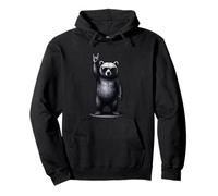 Grizzly Bear Rock Music Rétro Vintage Animal Lover Sweat à Capuche