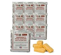 Grizzly Gear Cas de 3600 calories 10 Bars 30 jours d’alimentation des Rations alimentes d’urgence moins de sucre et plus de nutriments que d’autres marques de premier plan