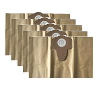 Grizzly Tools Lot de 5 sacs d'aspirateur compatibles avec les aspirateurs secs et humides Lavor de 20 l