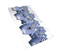 Grizzy and The Lemmings Tabodi Serviette de Bain absorbante Serviette de Bain Douce Serviette de Spa pour Salle de Bain, hôtel, Salle de Sport Nettoyage du Visage et Maison 27,5 x 15,7 cm