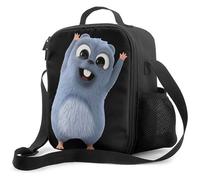 Grizzy et les Lemmings Sac à déjeuner isotherme réutilisable et étanche pour bureau, pique-nique, randonnée, plage, boît[0616]